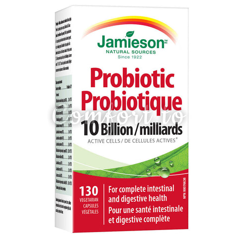 Jamieson™ Probiotic – 14 Strain – 10 Billion Active Cells, 130 capsules