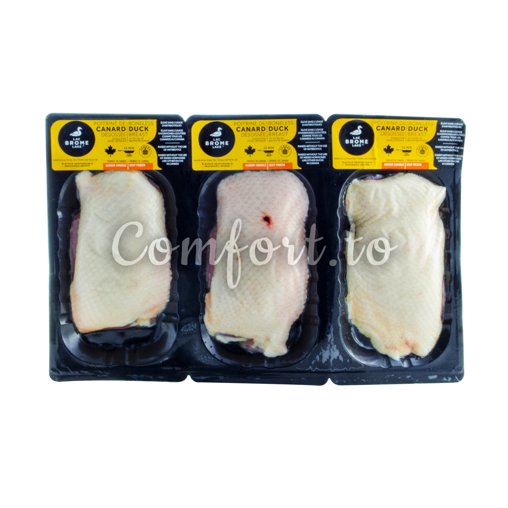 Canard Du Lac Brome Boneless Duck Breast, 3 x 225 g