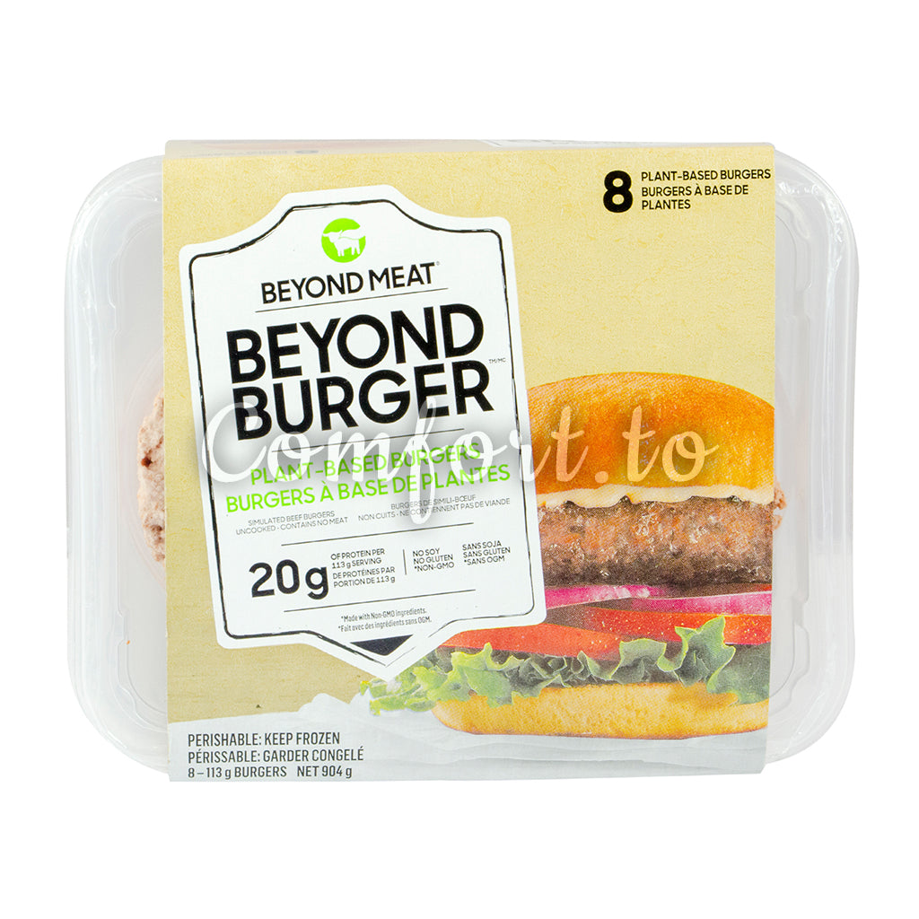 Frozen Beyond Meat Plant-Based Burger, 8 x 113 g