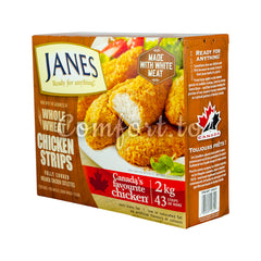 Janes Frozen Chicken Strips, 2 kg