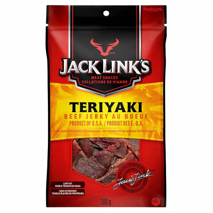 Jack Link's, Teriyaki Beef Jerky, 300 g