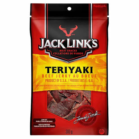 $3 OFF - Jack Link's, Teriyaki Beef Jerky, 300 g