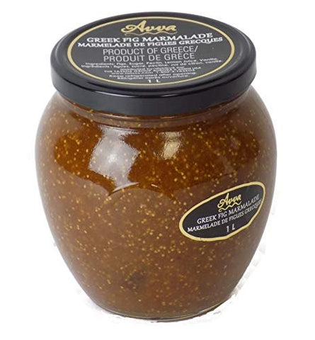 Avva Greek Fig Marmalade Spread, 1 L