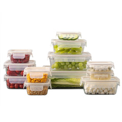 $6 OFF - Clearlock food storage, 24 pieces