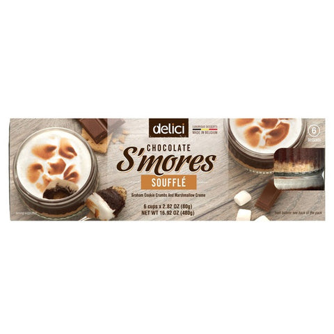 Delici Chocolate S'mores , 6 x 80 g