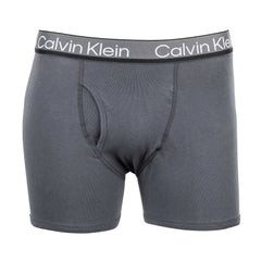 Calvin Klein Men's Cotton Stretch Boxer Briefs Blue M, 4 units