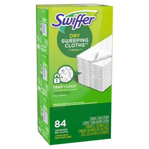 Swiffer Sweeper Dry Sweeping Cloths, 84 cloths
