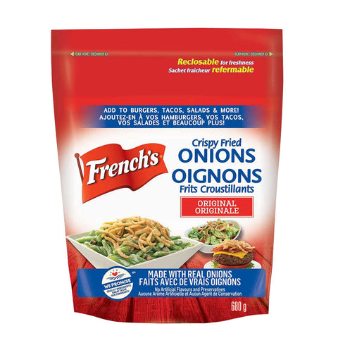 French's Crispy Fried Onions, 680 g