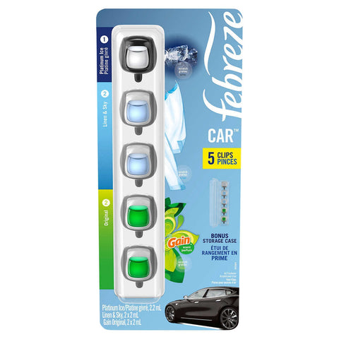 $3 OFF - Febreeze Car Air freshener, 5 pieces