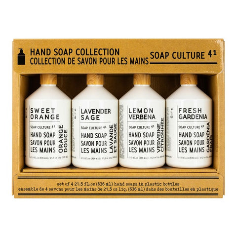 Soap Culture 41 Hand Soap Collection, 4 x 636 mL