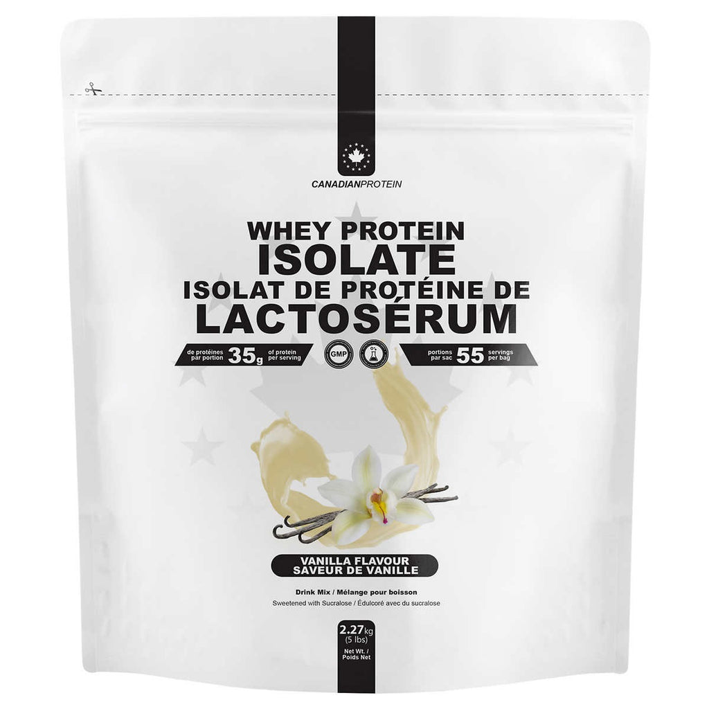 Canadian Protein Vanilla Whey Isolate , 2.3 kg