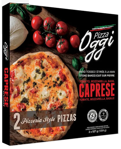Oggi Foods Caprese Pizza, 2 x 527 g