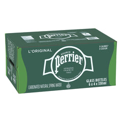 Perrier Carbonated Water Small, 24 x 330 mL