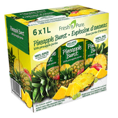 Fresh n Pure Pineapple Juice Multipack, 6 x 1 L