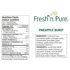 Fresh n Pure Pineapple Juice Multipack, 6 x 1 L