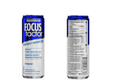 $6 OFF - Focus Factor Energy drink, 18 x 355 ml
