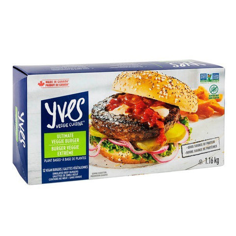 Yves Ultimate Veggie Burger, 12 x 97 g