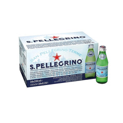 San Pellegrino Carbonated Natural Water, 24 x 250 mL