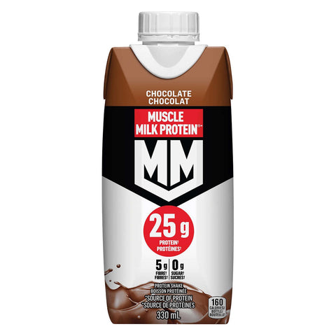 Muscle milk protein chocolate shake, 18 x 330 mL