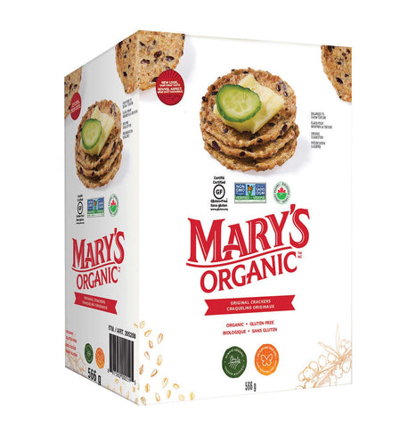 $3 OFF - Mary's Organic Gluten Free Crackers, 2 x 283 g