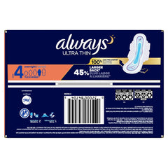 $3.5 OFF - Always Ultra Thin Overnight Pads, 76 pads