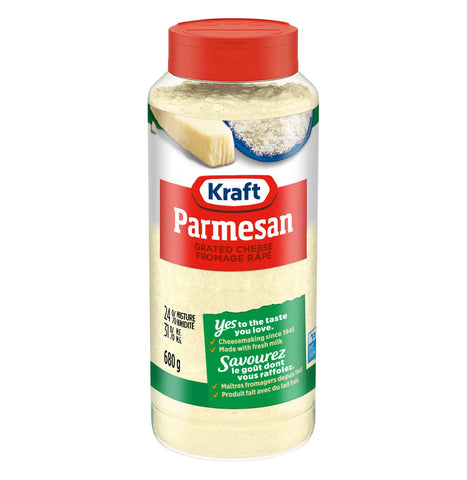 $3.5 OFF - Kraft Grated Parmesan Cheese, 680 g