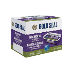 Gold Seal Wild Mackerel Boneless, 6 x 115 g