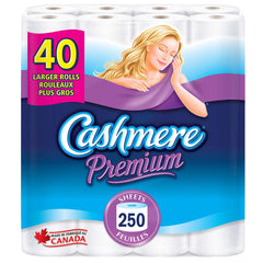 $5 OFF - Cashmere Premium Bathroom Tissue, 40 x 250 sheets