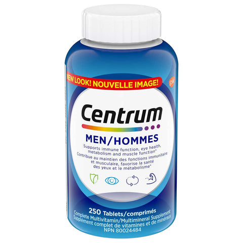 $7 OFF - Centrum™ – Complete Multivitamin And Mineral Supplement For Men, 250 tablets