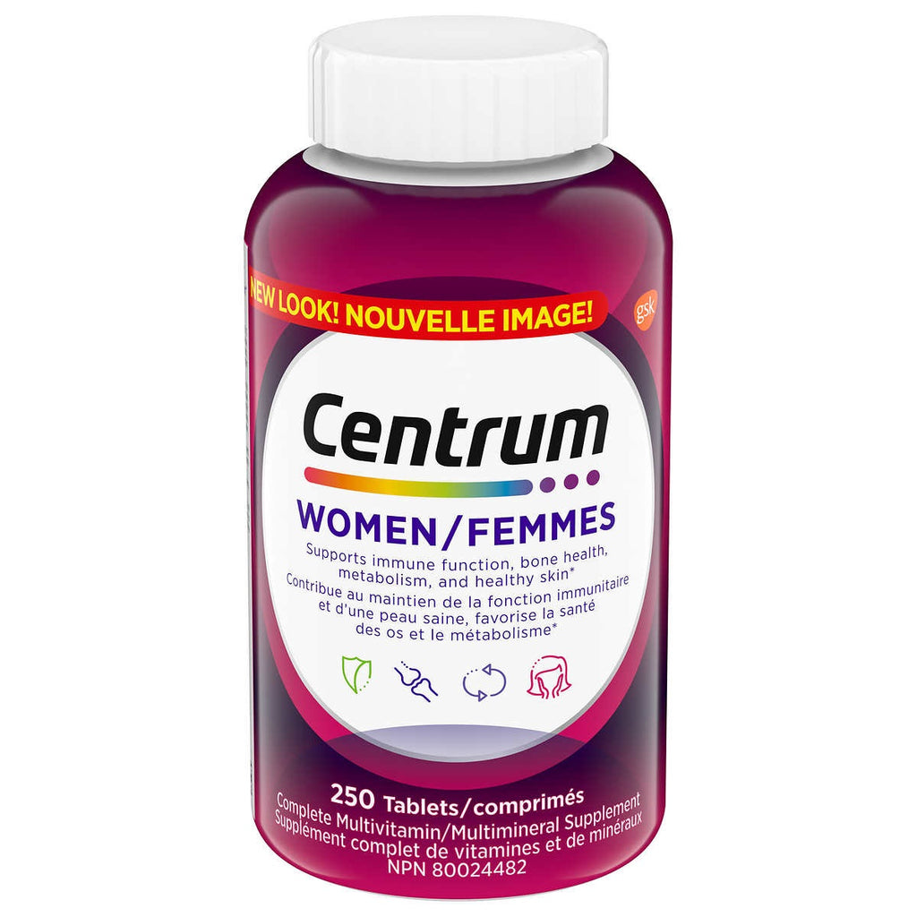 $7 OFF - Centrum™ Complete Multivitamin And Mineral Supplement For Women, 250 tablets