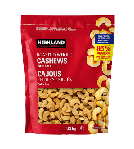 Kirkland Whole Cashews, 1.1 kg