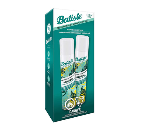 Batiste Dry Shampoo Original, 2 x 300 ml