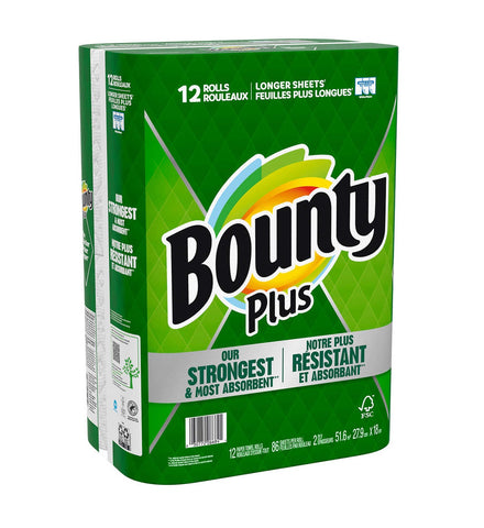 Bounty Paper Towel, 12 x 86 sheets
