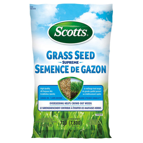Scotts Supreme Grass Seed All Purpose Mix, 4 kg