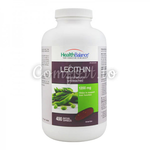 Canada Health Balance Soy Lecithin 1200 mg, 400 softgel