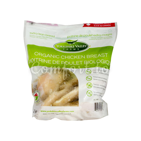 Yorkshire Valley Frozen Organic Chicken Breast, 2 Kg