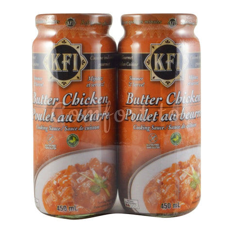 Kfi Inc. Butter Chicken Sauce, 2 x 650 mL