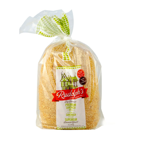 Rudolph's Big Bavarian Premium Sandwich Bread, 2 x 500 g