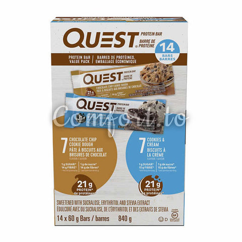$6 OFF - Quest Protein Bars, 14 x 60 g