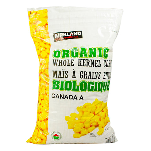 Kirkland Organic Whole Kernel Corn, 2.5 kg