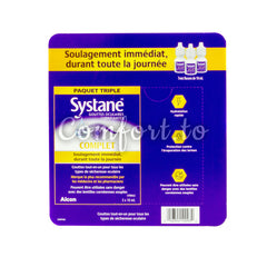 Systane Complete Instant All Day Relief, 3 x 10 mL