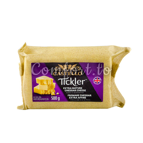 $2.5 OFF - Castello Tickler Extra Mature Cheddar Cheese, 500 g