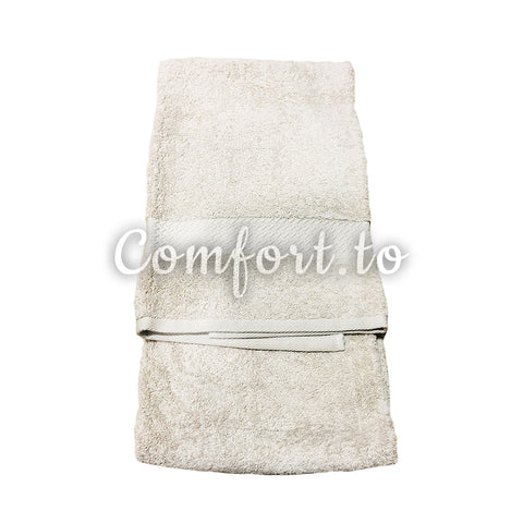 Serenity Taupe 100% Cotton Bath Towel 35
