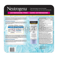 Neutrogena Ultra Sheer Dry-Touch Sunscreen SPF 60, 4 x 88 mL