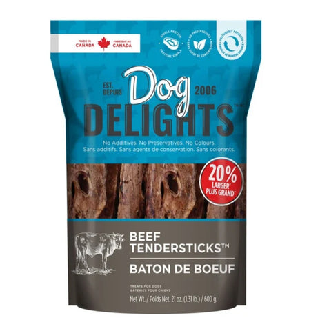 $3.5 OFF - Dog Delights Beef Tendersticks Dog Treats, 600 g