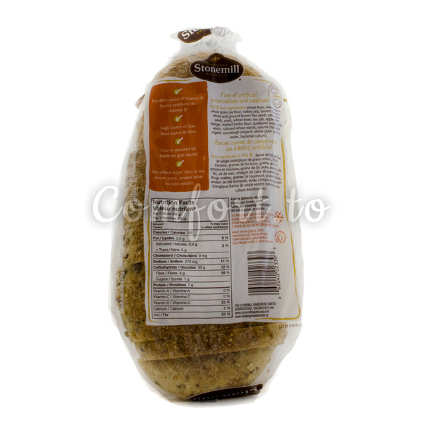 Stonemill Sourdough Multigrain Rye Bread, 3 x 0.6 kg Comfort.to
