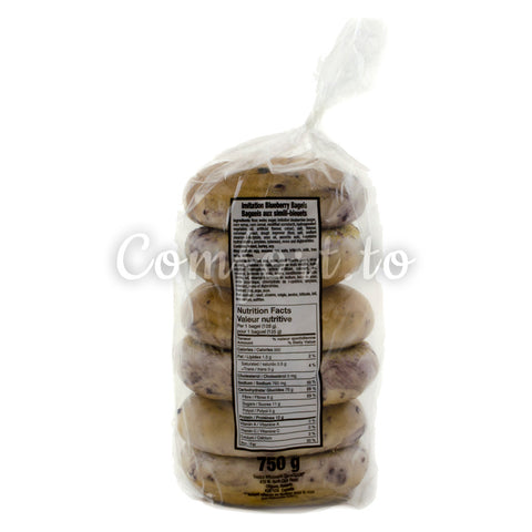 Kirkland Imitation Blueberry Bagels (2 bags), 12 x 125 g