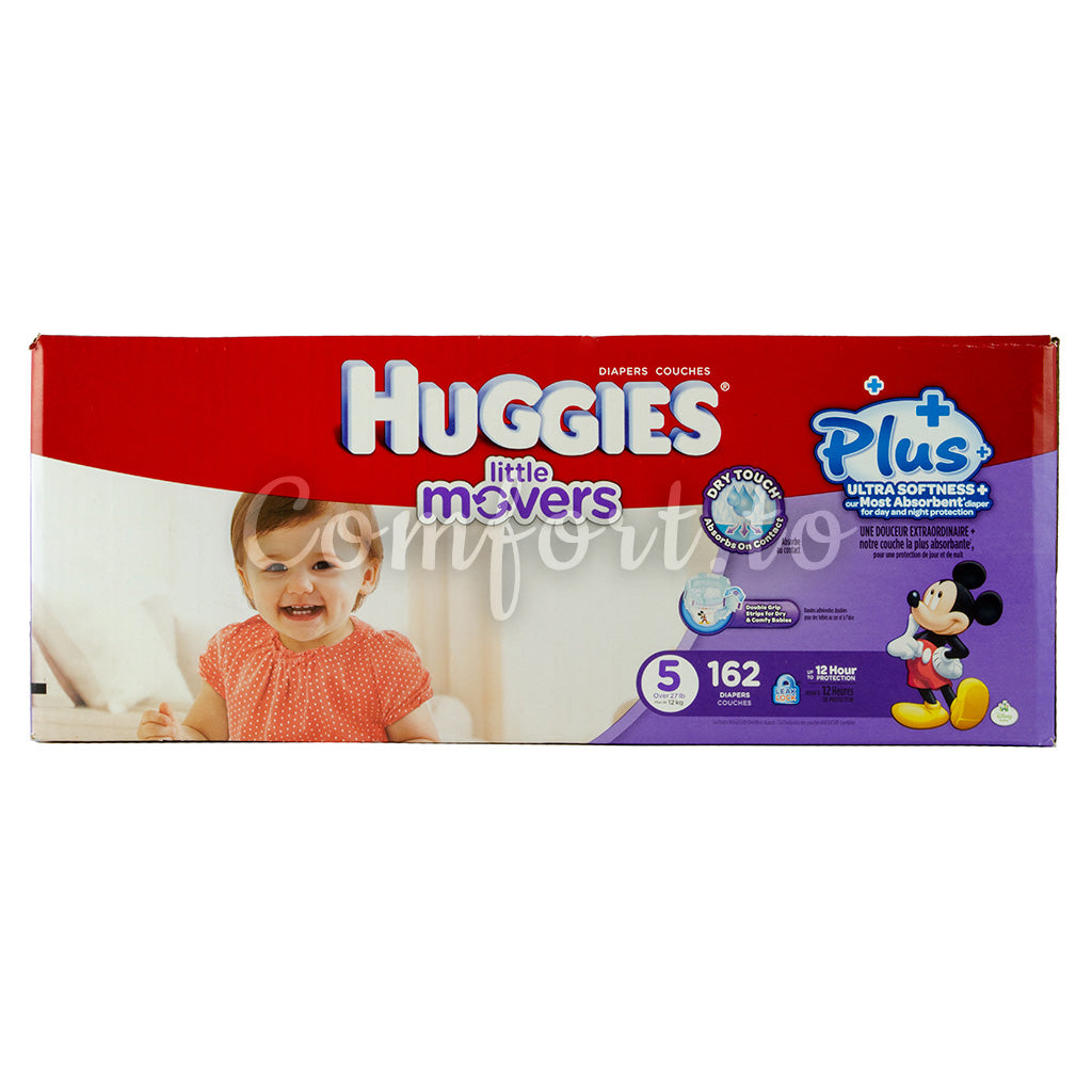 Huggies Little Movers 5 Diapers, 144 diapers