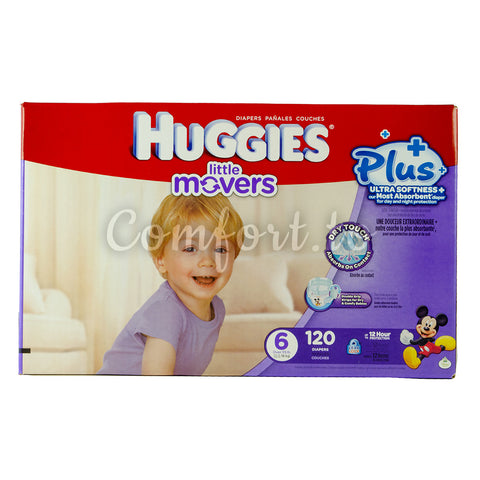 Huggies Little Movers 6 Diapers, 116 diapers