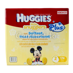 Huggies Little Snugglers 2 Diapers, 174 diapers
